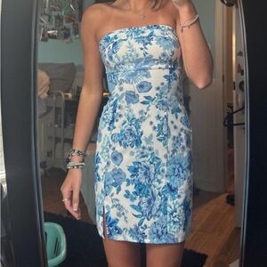 NWT That's So Fetch Strapless Dress - 2